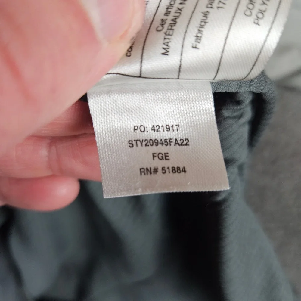 Patagonia Pack In Jacket Mens‎ S Full Zip Forge Grey Outdoors Quilted 20945
